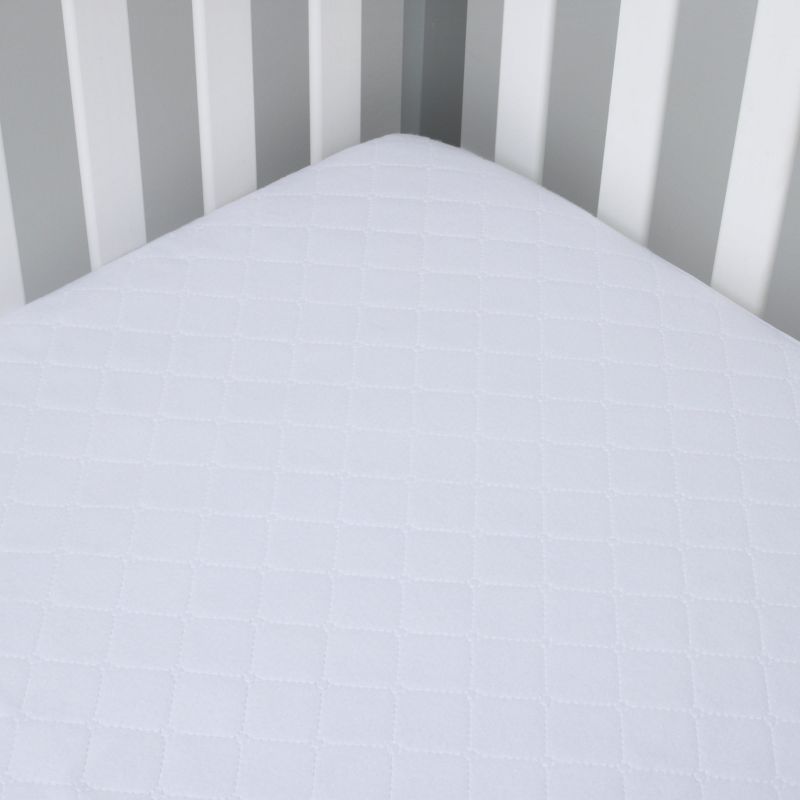Carter's Waterproof Fitted Crib/Toddler Mattress Pad, 4 of 6