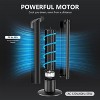 SUGIFT 35" Tower Fan for Bedroom, Oscillating Fans for Indoors with 3 Speeds, 3 Modes, 7.5H Timer, Bladeless Fan, Standing Floor Fans, Black - image 4 of 4