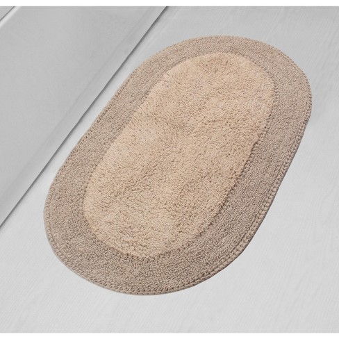 Non Slip Cotton Bath Mat Set Of 2, Soft & Absorbent Bathroom Rugs -  LoftyStyles