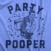 Mens Funny T Shirts party bummer Sarcastic Graphic Novelty Tee For Men - Crazy Dog Men's T Shirt - 2 of 4