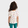 Toddler Girls' Short Sleeve Relaxed T-Shirt - Cat & Jack™ - 2 of 3