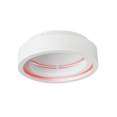 ET2 Lighting iCorona WiZ 1 - Light Flush Mount in  Matte White