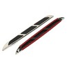 Unique Bargains Chrome Universal Car SUV Air Flow Fender Side Mesh Hood Vent Decoration Sticker 2 Pcs - 4 of 4