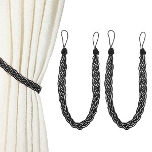 Unique Bargains Braided Polyester Elegant Design Durable Curtain Tiebacks - 1 of 4