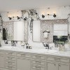 KIOTEE Rectangular Aluminum Alloy Framed and Tempered Glass Wall Bathroom Vanity Mirror in Matte Black - 2 of 4