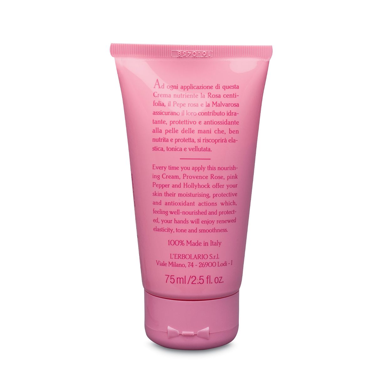 L'Erbolario 3 Rosa Nourishing Hand Cream - Hand Cream for Dry Skin - 2.5 oz - thumbnail 4
