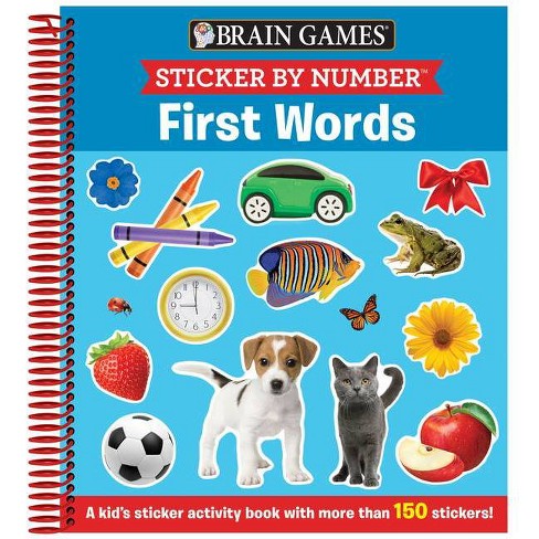 Brain Games - Sticker by Number: Butterflies a book by Publications  International Ltd, Brain Games, and New Seasons