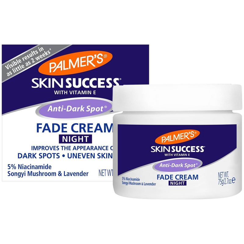 Palmers Skin Success Anti-Dark Spot Nighttime Fade Cream Face Moisturizer - 2.7oz, 1 of 6
