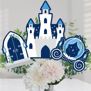 Big Dot of Happiness Fairy Tale Fantasy - Royal Prince and Princess Party Centerpiece Sticks - Table Toppers - Set of 15 - 1 of 4