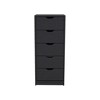 Sapphtopaz 5-Drawer Modern Dressers for Bedroom Narrow Drawer Dresser Chest of Drawers for Bedroom, Closet, Entryway, Living Room - 2 of 4