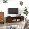 Etelifrank Contemporary 2-Door Minimalist TV Stand for TVs up to 80 inches - 4 of 4
