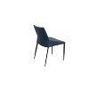 HomeStock 28 in.  Brown Faux Leather Dining Chair Set of 1 for a designed  Stylish modern lifestyle seating - 2 of 4
