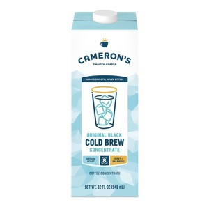 Cameron's Coffee Original Black Cold Brew Medium Roast Coffee Concentrate - 32 fl oz - 1 of 4