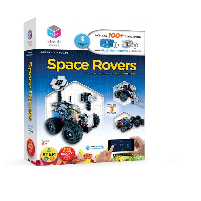 Circuit Cubes Kids STEM Toy Kit - Space Rovers, 1 of 9
