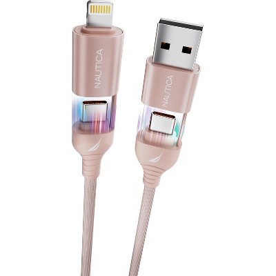 Nautica Multi Port Ultimate all-in-one Charging and Syncing Solution Cable Urban CB405 ( 4In1 ) (100W)