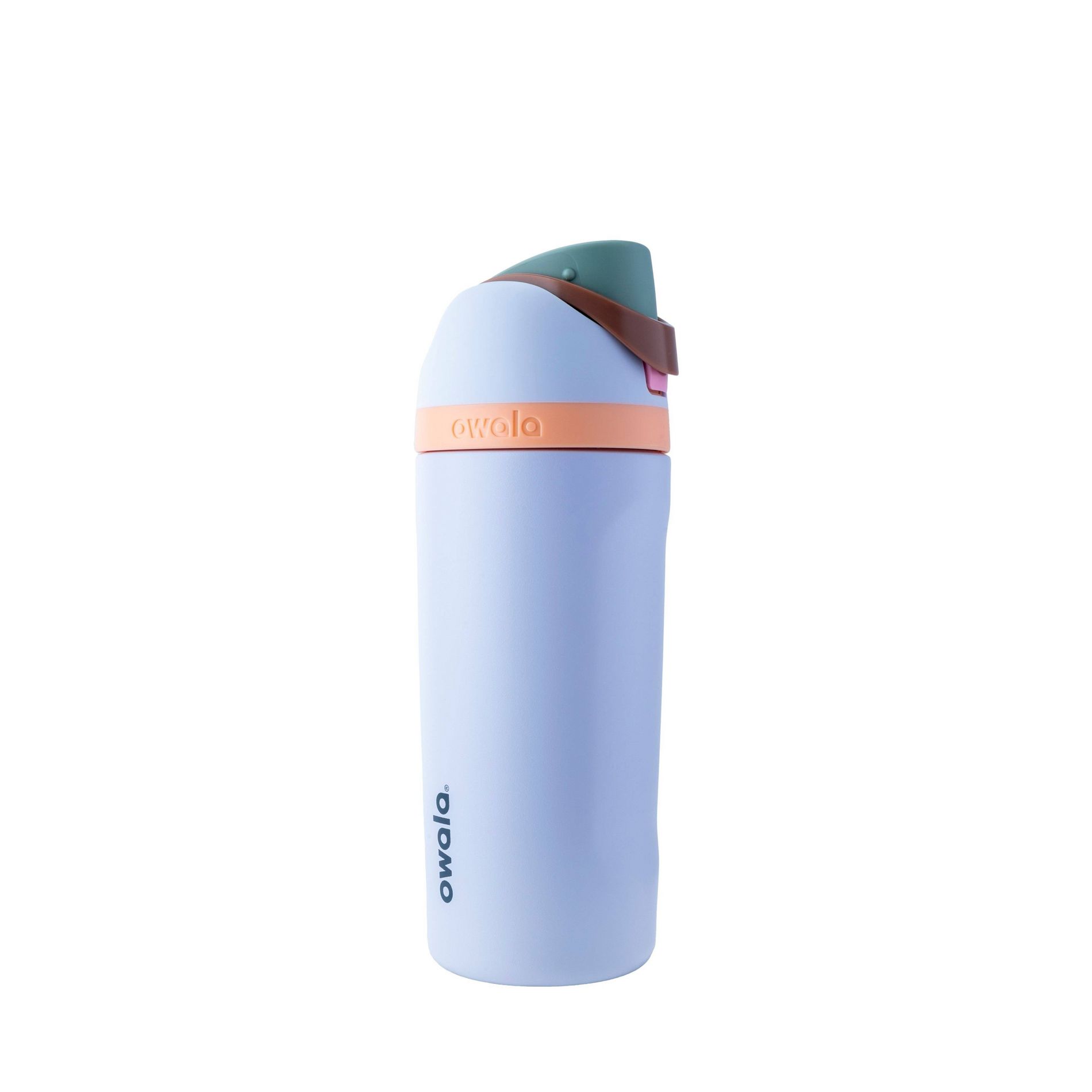 Owala 16oz Kids' FreeSip Stainless Steel Water Bottle - Periwinkle Twinkle