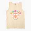 Simply Sage Market S.W.Smiley Beach Bum Smiley Face Garment Dyed Tank - 3 of 4
