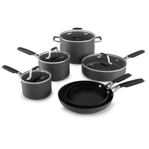 Calphalon Premier Nonstick 10 Piece Cookware Set