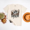 Simply Sage Market Women's Howdy Fall Pumpkin Short Sleeve Garment Dyed Tee - 3 of 4