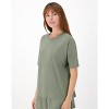 Hanes Originals Women's SuperSoft Comfywear Boxy T-Shirt - 2 of 4