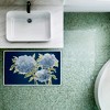 Stupell Industries Blue Hydrangeas Contrast Printed Plush Bathroom Floor Mat, design by Janice Gaynor - 4 of 4