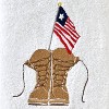 2pc Combat Boots Hand Towel Set - SKL Home - 2 of 4