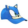 Sonic The Hedgehog Big Face with Plush Ears Snapback Hat - 3 of 4