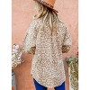 Women's Leopard Corduroy Loose Shacket - And The Why - 3 of 4