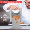 Urban Sombrero Slyce Bagel Slicer - Safety Shield, Stainless Steel Blade - 3 of 4
