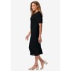 Jessica London Women's Plus Size Crochet Dress - 4 of 4