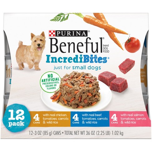 Beneful IncrediBites (Beef, Chicken, & Salmon Variety Pack ...