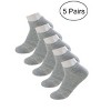 INSPIRE CHIC Women's Ankle Cuff Low Cut Elastic Socks - 2 of 4