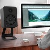 Kanto YU6 Powered Bookshelf Speakers with Built-In Bluetooth - Pair (Matte Black) - 2 of 4