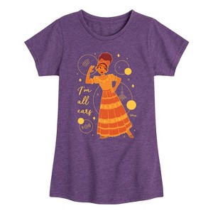 Girls' - Disney - All Ears Dolores Fitted Short Sleeve Graphic T-Shirt - 1 of 4