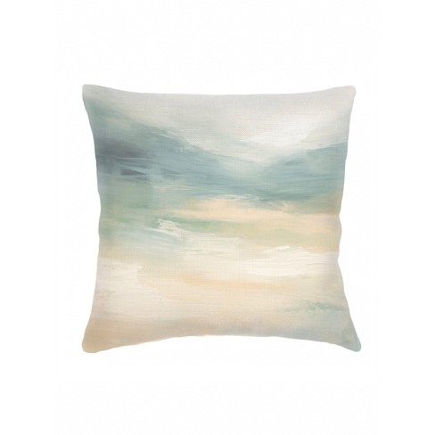 Green Horizon Linen Euro Pillow 26x26 - image 1 of 1