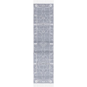 Kilim With Fringes KLM763 Flat weave Rugs - Safavieh - 1 of 4