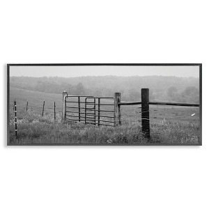 Stupell Industries Countryside Farmland Front Gate, 30" x 13" - 1 of 4