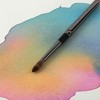 New York Central Oasis Synthetic Premium Hand-Made Watercolor Brushes - Travel Round Ergonomic Birch Wood Short Handle, Split-Proof Point Designed to - 2 of 4