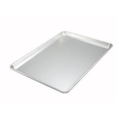 Winco 12 Gauge Aluminum Rectangle Sheet Extra Heavy Duty Pan, 18 x 26 inch - Pack of 6