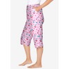 Dreams & Co. Knit Sleep Capri - 4 of 4