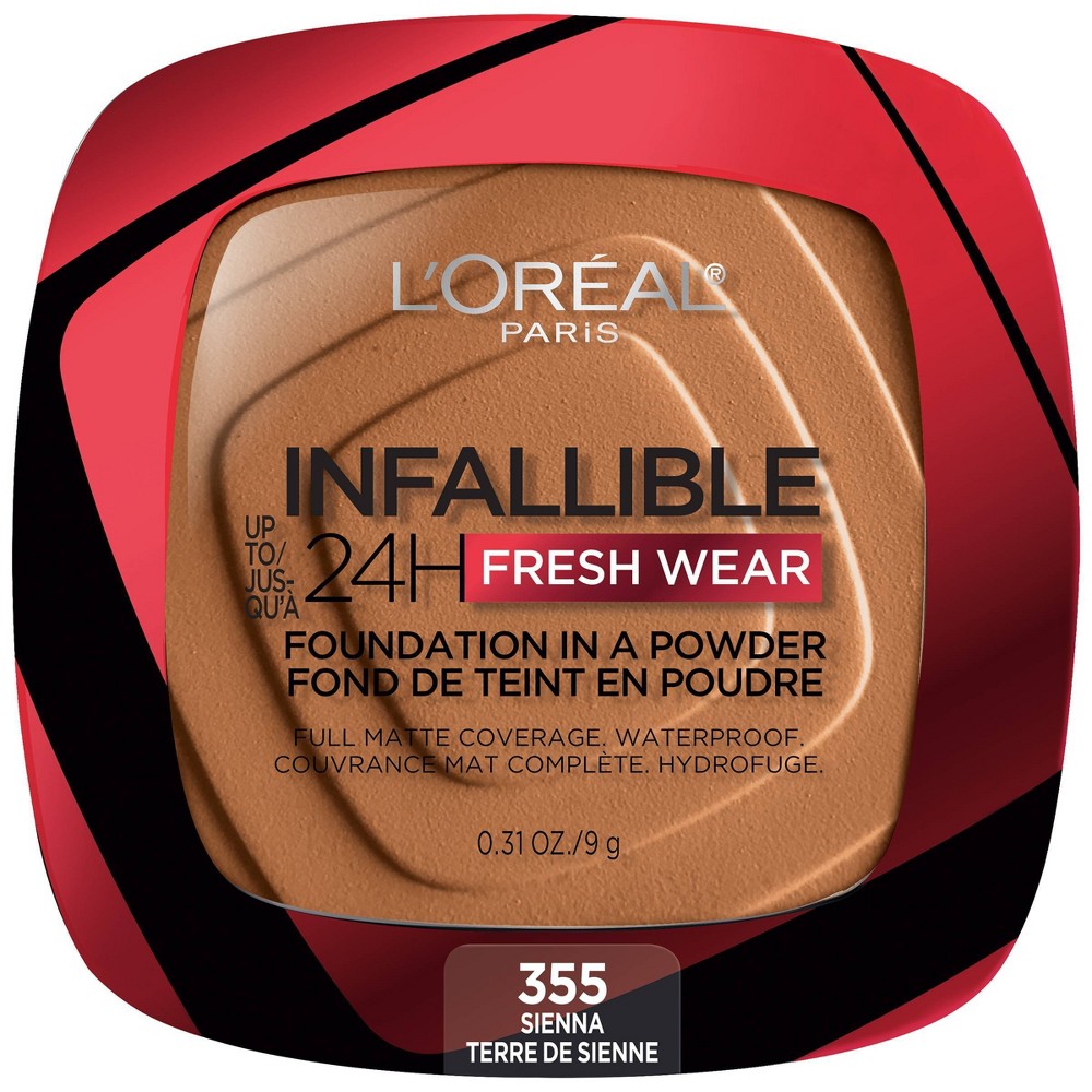 Photos - Other Cosmetics LOreal L'Oreal Paris Infallible Up to 24H Fresh Wear Foundation in a Powder - Sie 