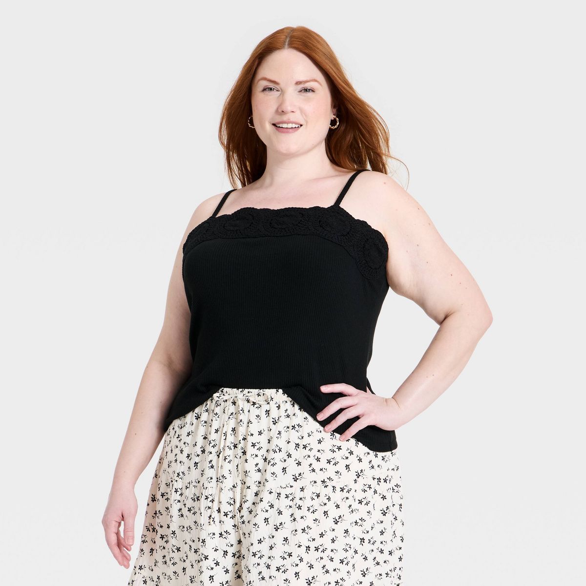 Women's Craft Ribbed Cami Top - A New Day™ - thumbnail 5