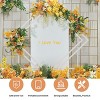 Artloge 6.8FT Geometric Wedding Arch Backdrop Metal Backdrop Frame Garden Party Flowers Art Holder for Ceremony Wedding Party Event Decor - 4 of 4