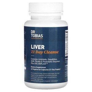 Dr. Tobias Liver 21 Day Cleanse, 63 Vegetarian Capsules - 1 of 2