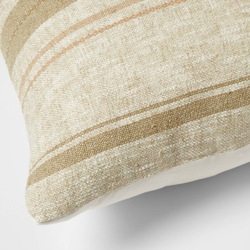 Euro Traditional Woven Stripe Decorative Throw Pillow Green - Threshold&#8482;, 5 of 8