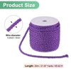 Unique Bargains Soft Polyester Twisted Silk Decorative Craft Cord Trim Cord Rope 22 Yards 1 Pc - 3 of 4