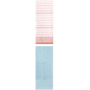 REGALWOVEN Bathroom Soft Absorbent Decorative Hand Towels for Face Hair 14" x 30"/13" x 27" 2 Pcs - 1 of 4