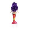 Aurora Large Tie Dye Sparkles Harmony Sea Sparkles Enchanting Stuffed Doll Red 18" - 4 of 4