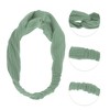 Unique Bargains Women's Stripes Elastic Cross Headwrap 1 Pc - 3 of 4