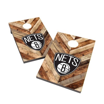 NBA Brooklyn Nets 2'x3' Cornhole Bag Toss Game Set